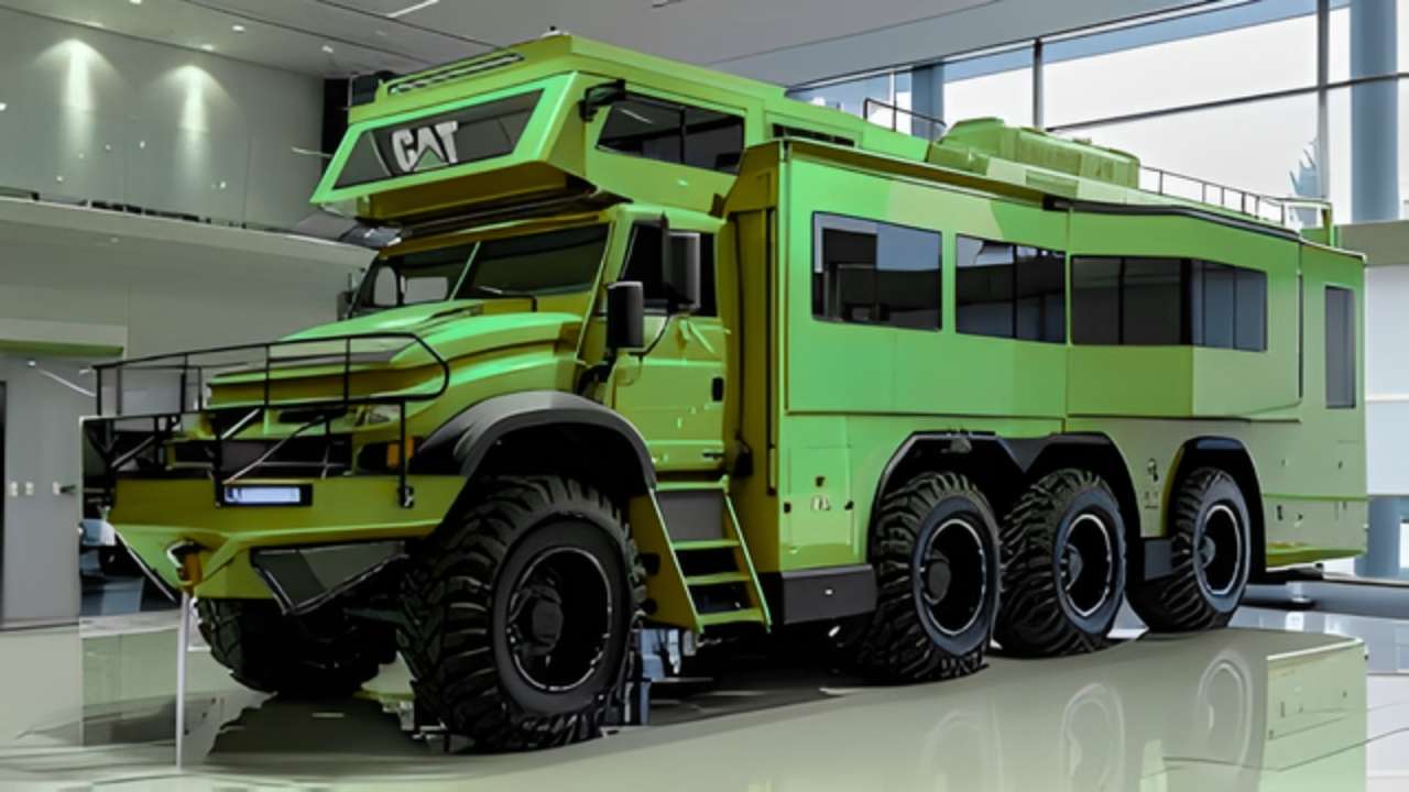2026 Cat 8×8 Overland Motorhome