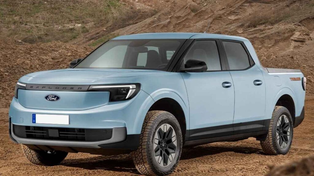 2026 Ford Explorer EV Pickup Truck
